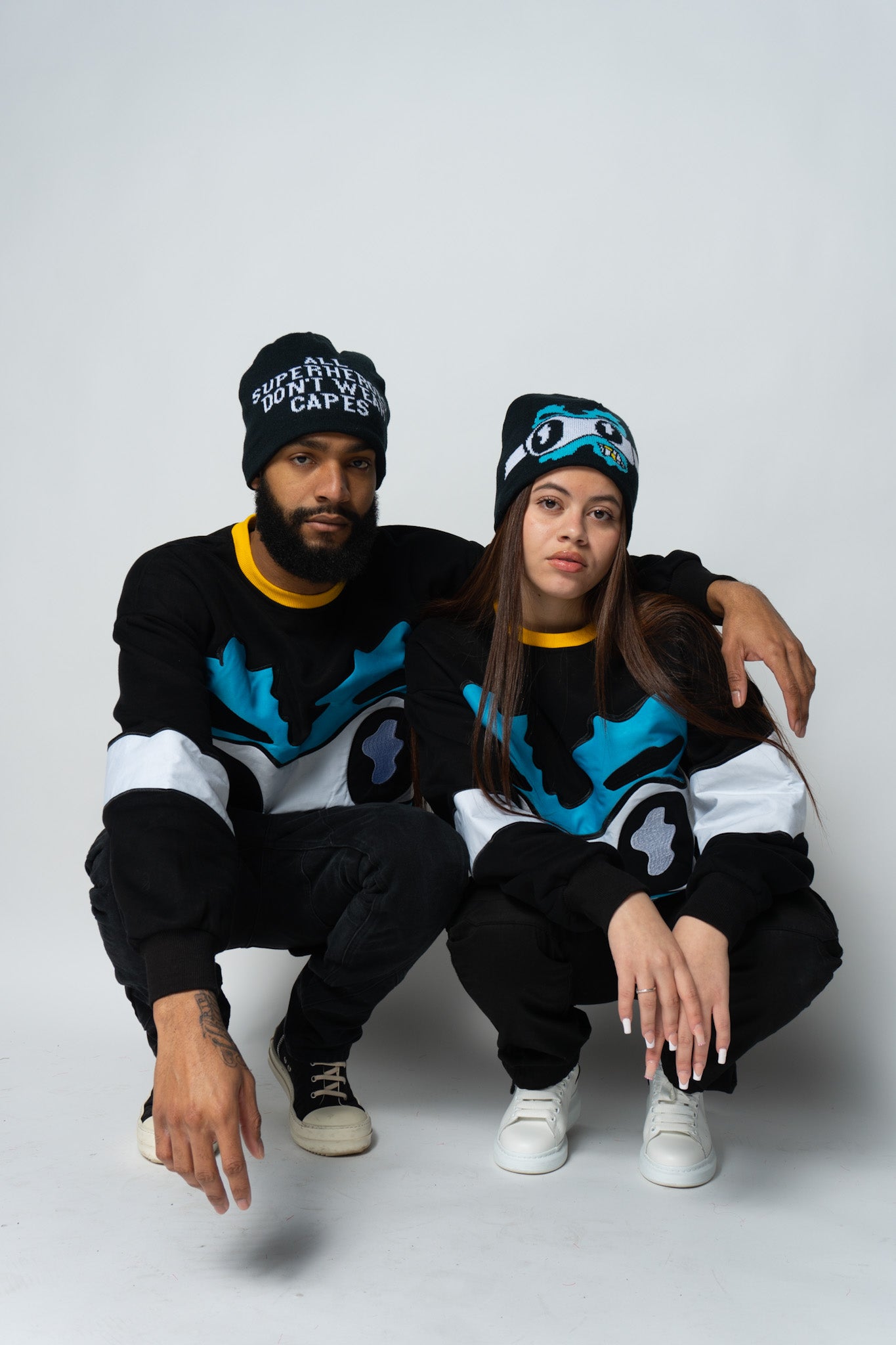 Super hero crewneck
